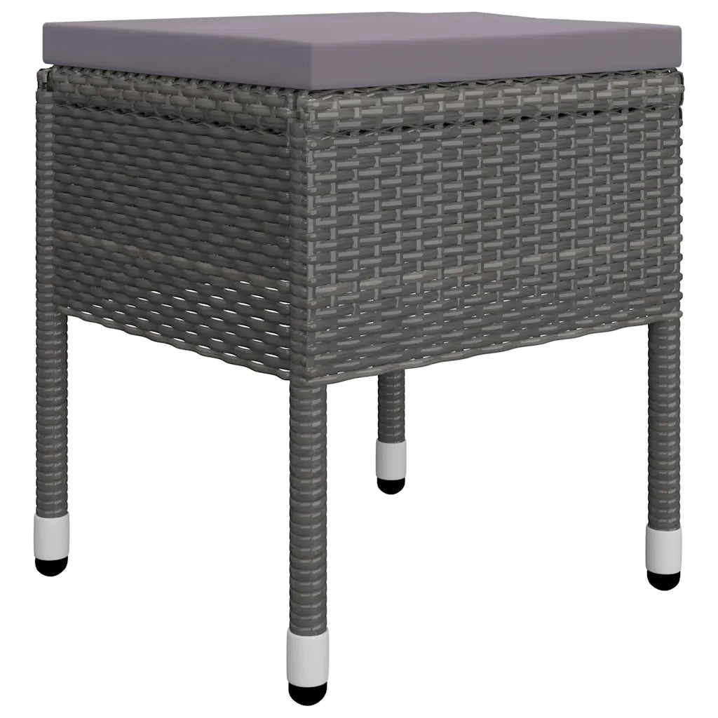 Set Mobili da Pranzo per Giardino 5 pz Grigio 3067688