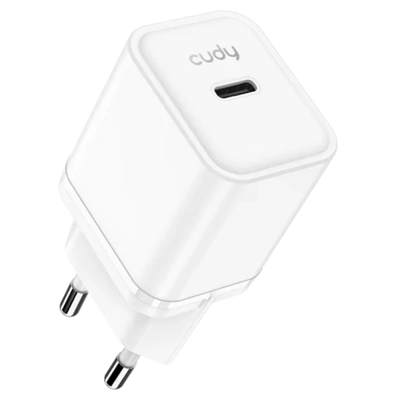 CUDY CH20_EU - 20W USB-C CHARGER WITH EU PLUG