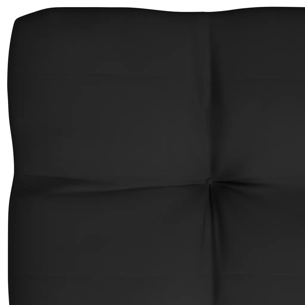 Cuscini per Divano su Pallet 7 pz Neri 314595