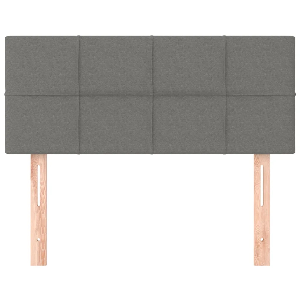 Testiera | Testata Grigio Scuro 80x5x78/88 cm in Tessuto