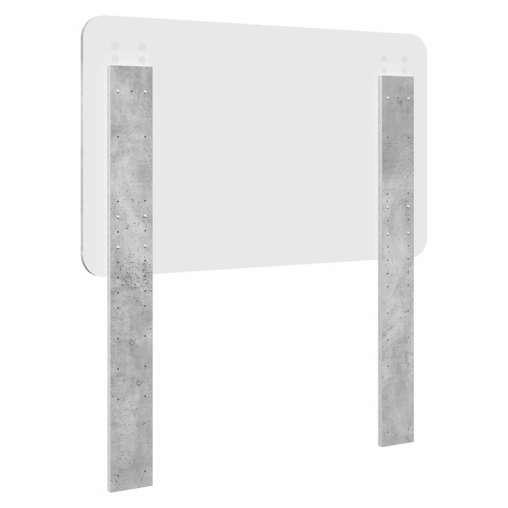 Testiera Grigio cemento Legno ingegnerizzato 887916