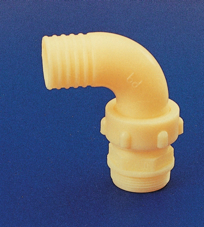 RACCORDO NYLON CURVO 3 PZ 2046 D 25 MM X 1*- BUCCHI- 10,0 pz
