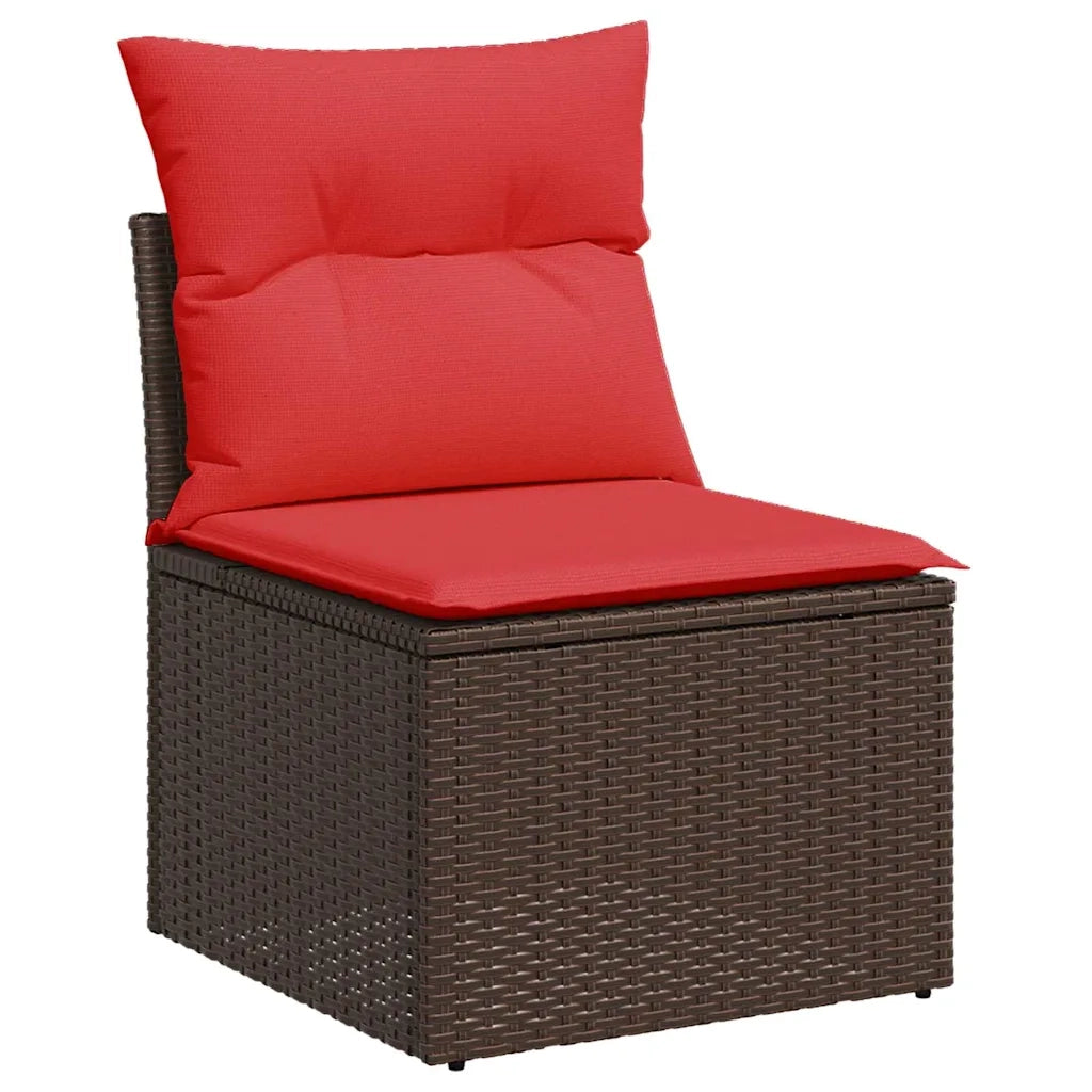 Set di divani con cuscino 4 pcs polyrattan 3360535