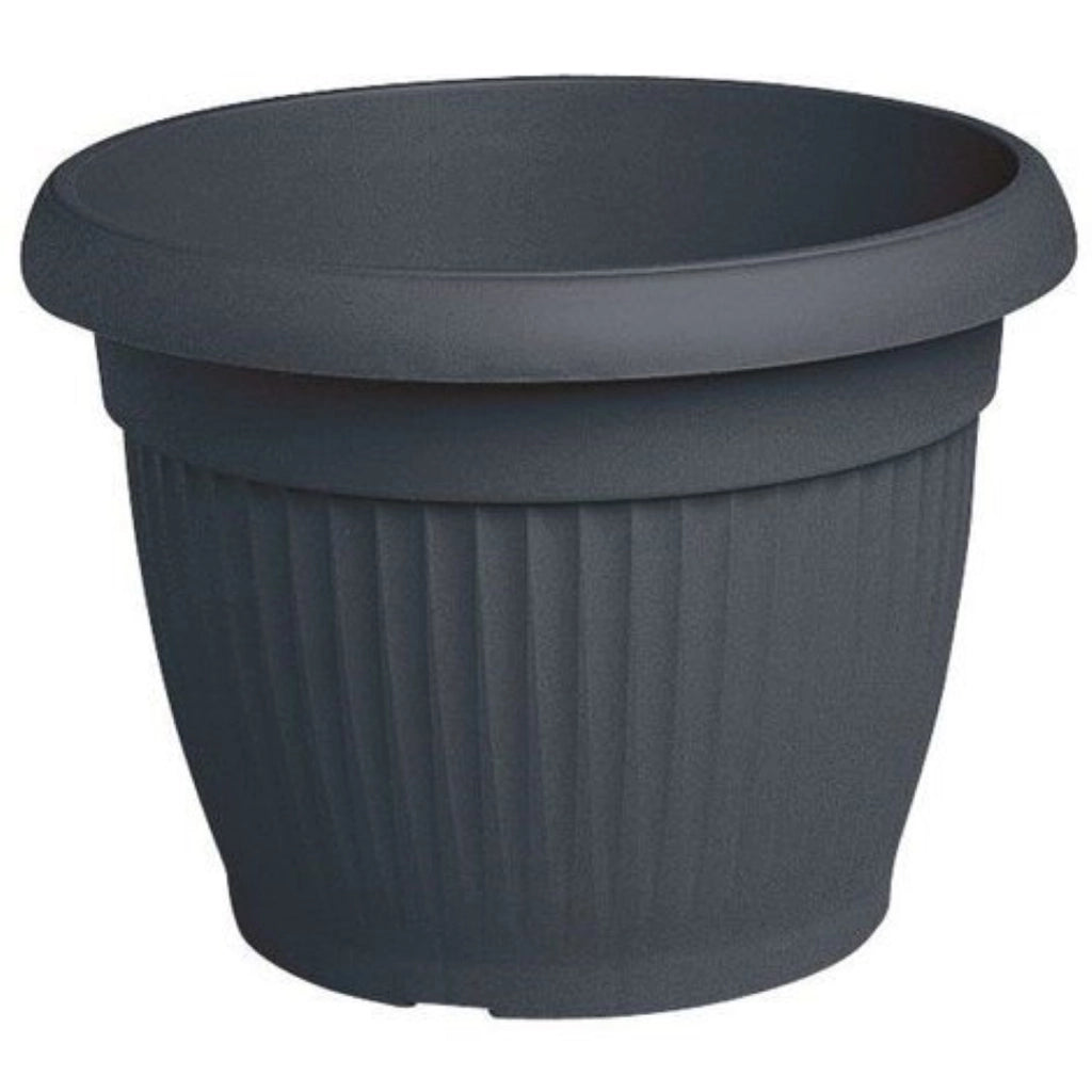 Vaso Terra Giardino 22 Antracite Set 2 Pezzi- Arca