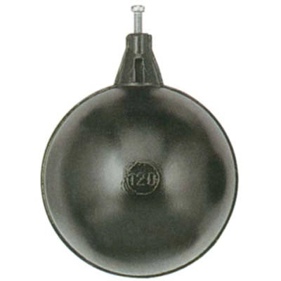 SFERA RUBINETTO A GALLEGGIANTE ASOLATA - MOPLEN MM 150 TONDA- 5 pezzi