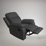 Poltrona reclinabile Chicago Cayenne20 colore grigio grafite