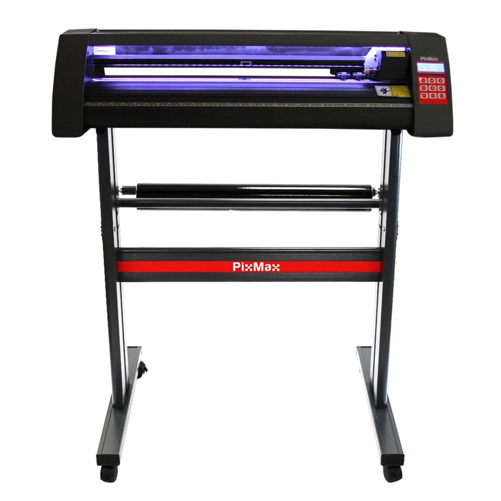 Kit con Plotter per Taglio Vinile - LED - Pressa a Caldo 5 in 1 & Stampante