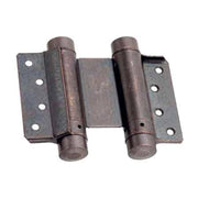CERNIERA A MOLLA DOPPIA AZIONE 100 mm - Bronzata - 2 pezzi