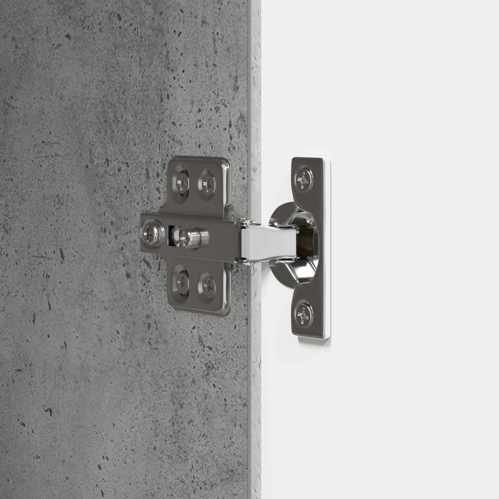 Set di armadi 2 pz Grigio Cemento Legno ingegnerizzato 3416370