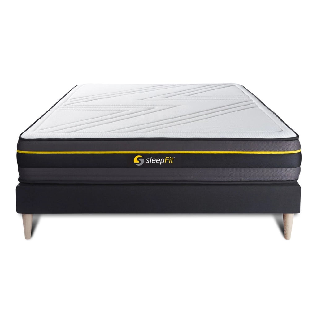 Kit rete e materasso matrimoniale ACTIVE 140x210cm - Spessore : 24cm - memory foam - rigido