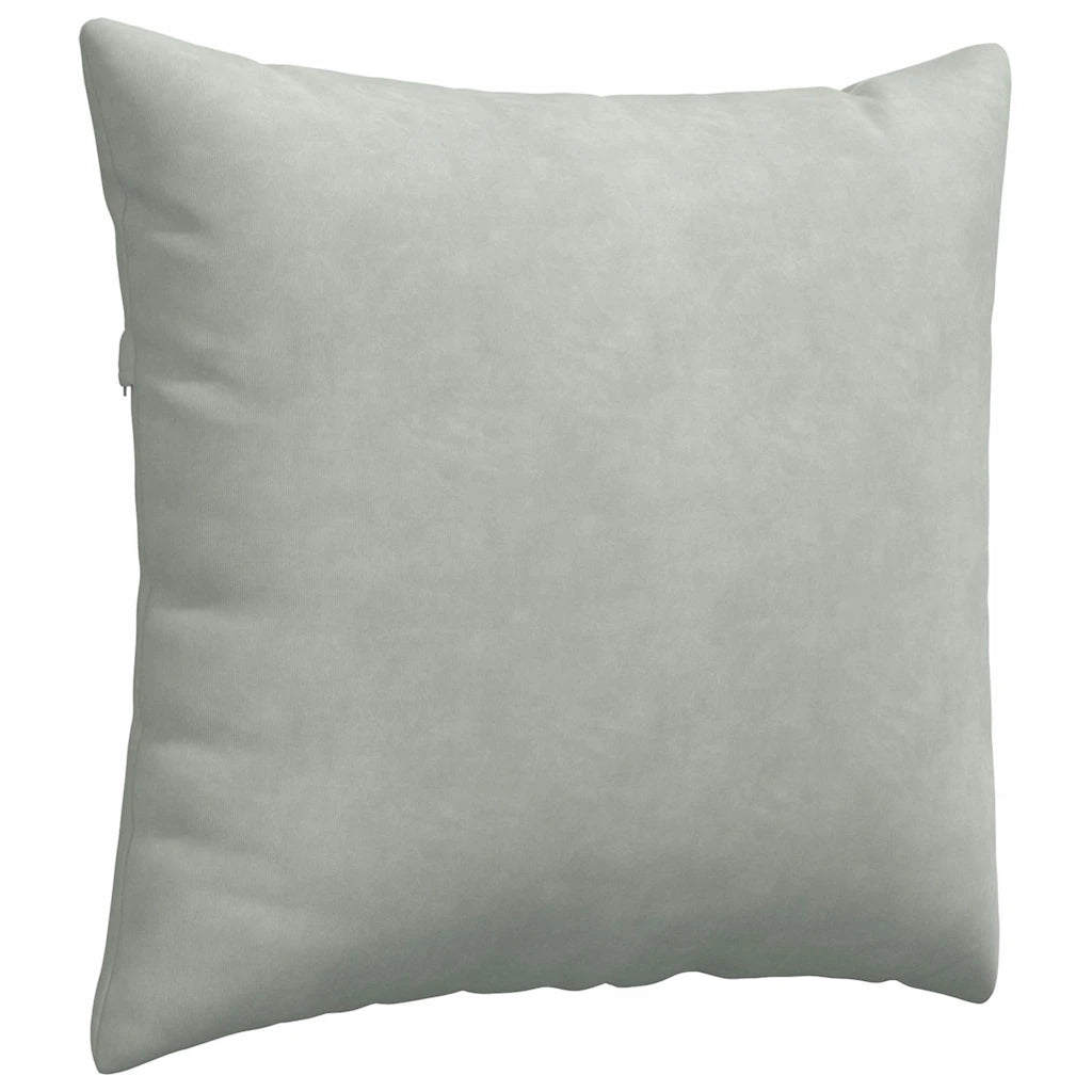 Cuscini da Divano 2 pcs Grigio chiaro 45 x 45 cm 42013928
