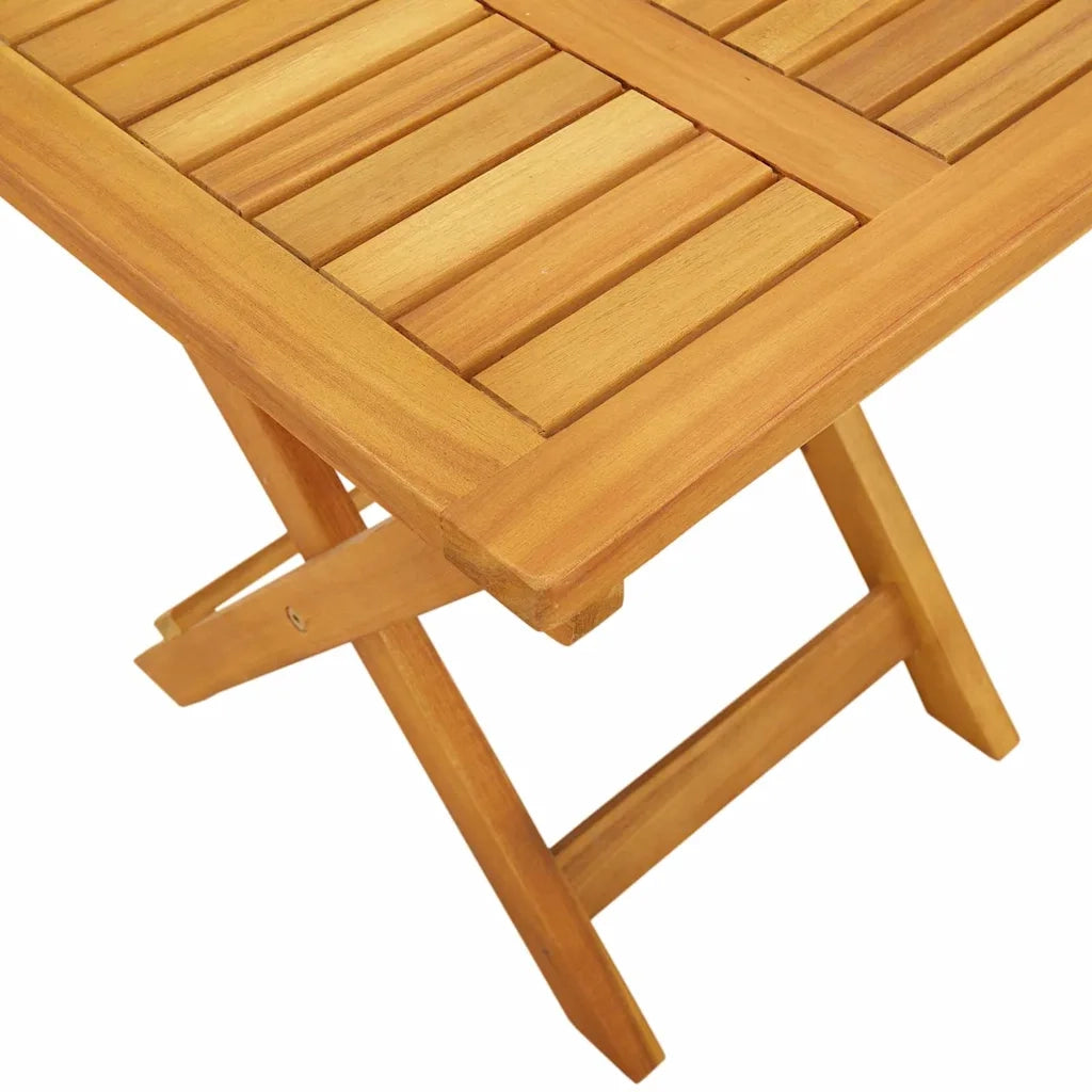 Lettino da sole Marrone Legno di Acacia Massello 3407698