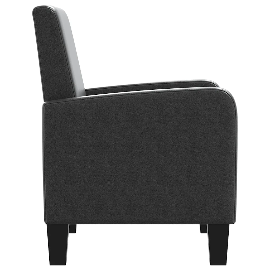 Poltrona Nera in Similpelle 241109