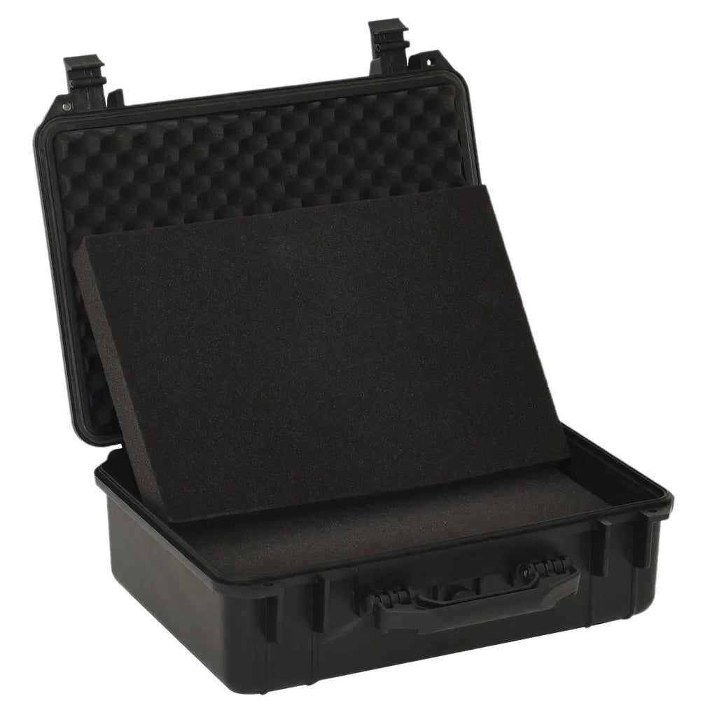 Valigetta da Volo Portatile Nera 47x36x18 cm in PP 51796