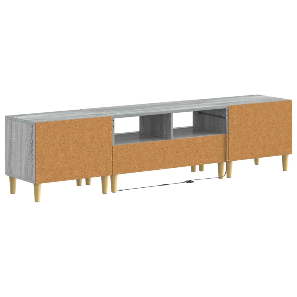 Mobile TV LED a 3 pezzi DELFT Sonoma grigio 3416767