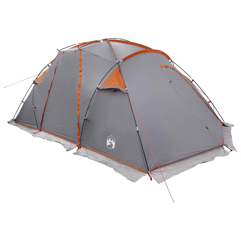 Tenda a tunnel Grigio e arancione 520 x 260 x 180 cm 42017405