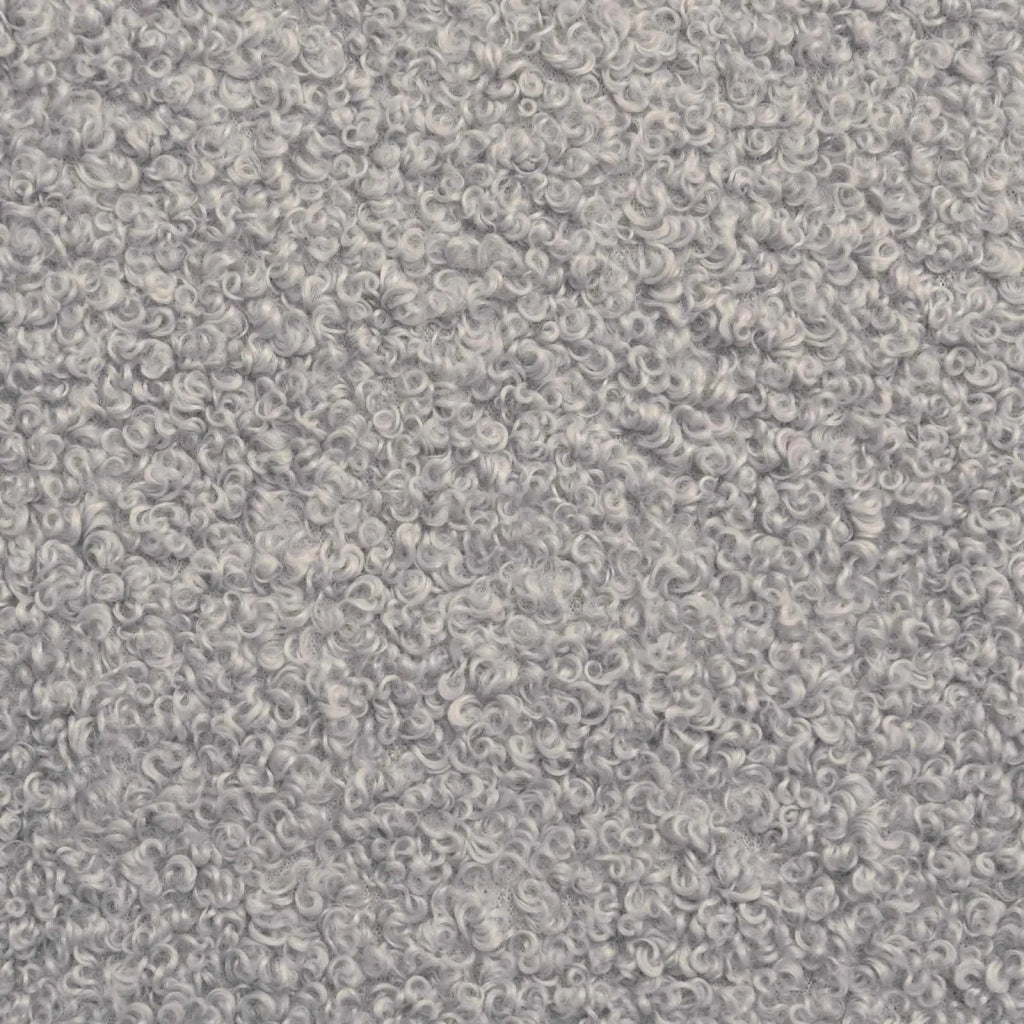 Poltrona Grigio Chiaro Bouclé 42047692