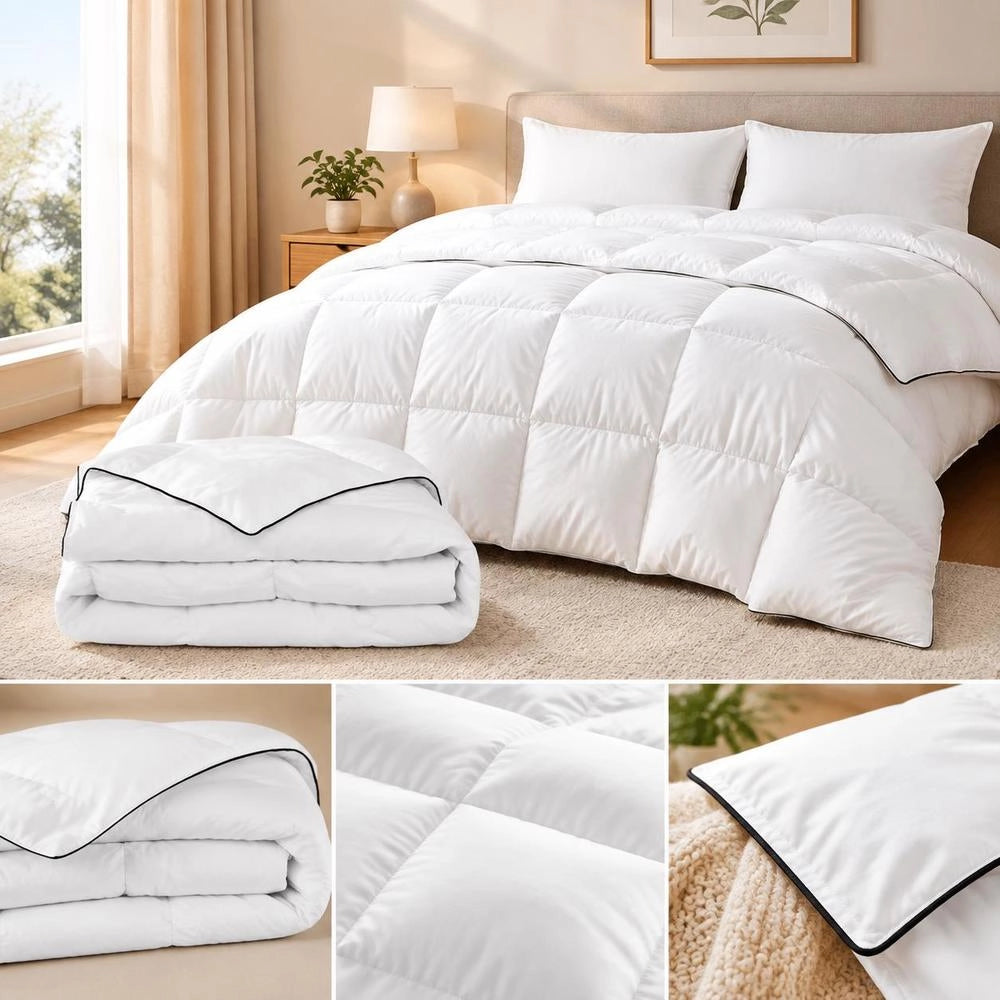 Winter Down Comforter, 2 Pieces, 135x200 Cm