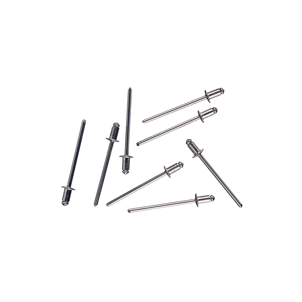 Rivetti ciechi in alluminio Ã˜ 3,0 x 10 mm. 50 pz.