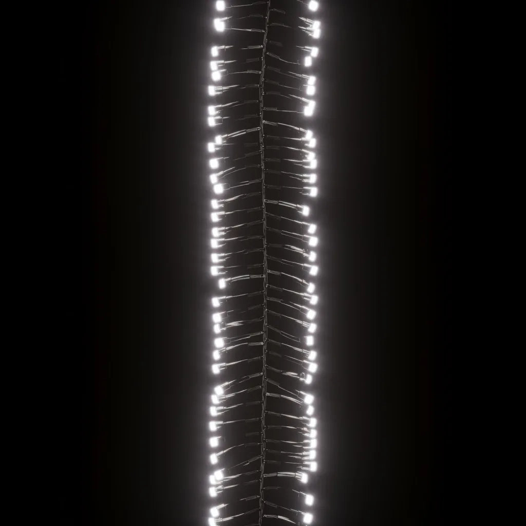 Gruppo Stringa LED con 1000 Luci LED Bianco Freddo in PVC 343240