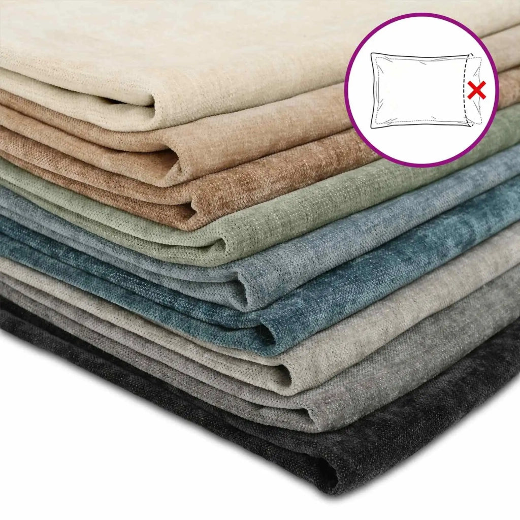 Federa 6 pz HEERLEN Verde 35 x 35 cm Tessuto Chenille 908120