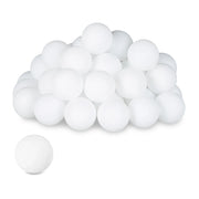 Lotto di 100 palline bianche in plastica per serate di giochi di abilità versatili atmosfera festosa in plastica bianca 13_0013972