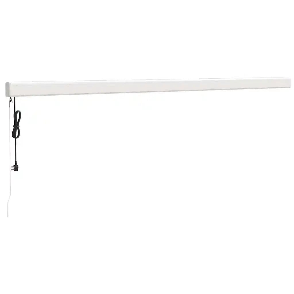 Tenda da Sole Retrattile Crema 5x3 m in Tessuto e Alluminio 3154580