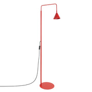 Lampada da terra NOX rosso