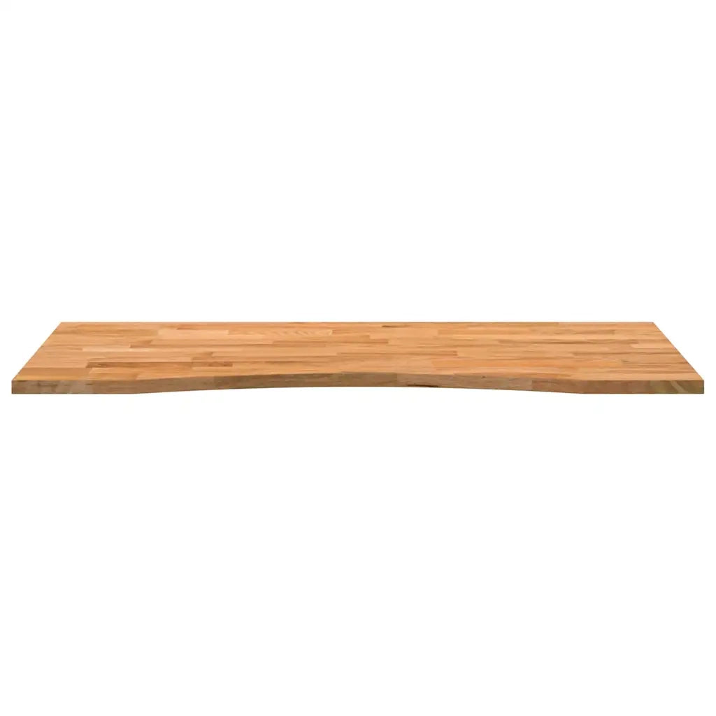 Dessus de bureau marron clair bois chêne massif rectangulaire