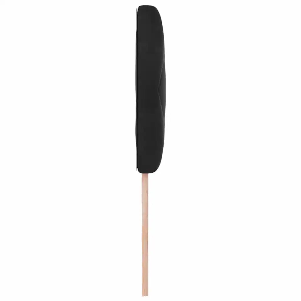 Testiera | Testata Nero 90 cm Velluto