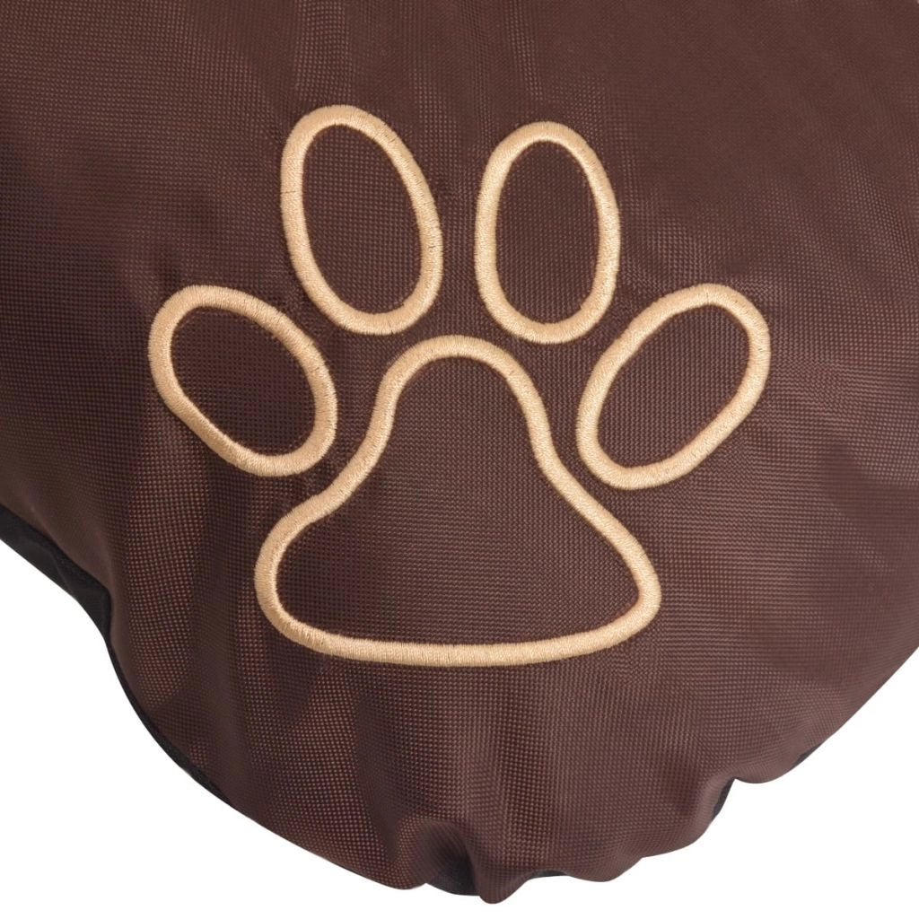 Materasso per cani 90 cm marrone 02_0001593