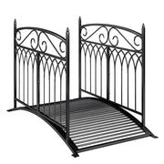 Ponte da Giardino in Metallo ¨C Minimal ¨C Antracite 135.5 cm