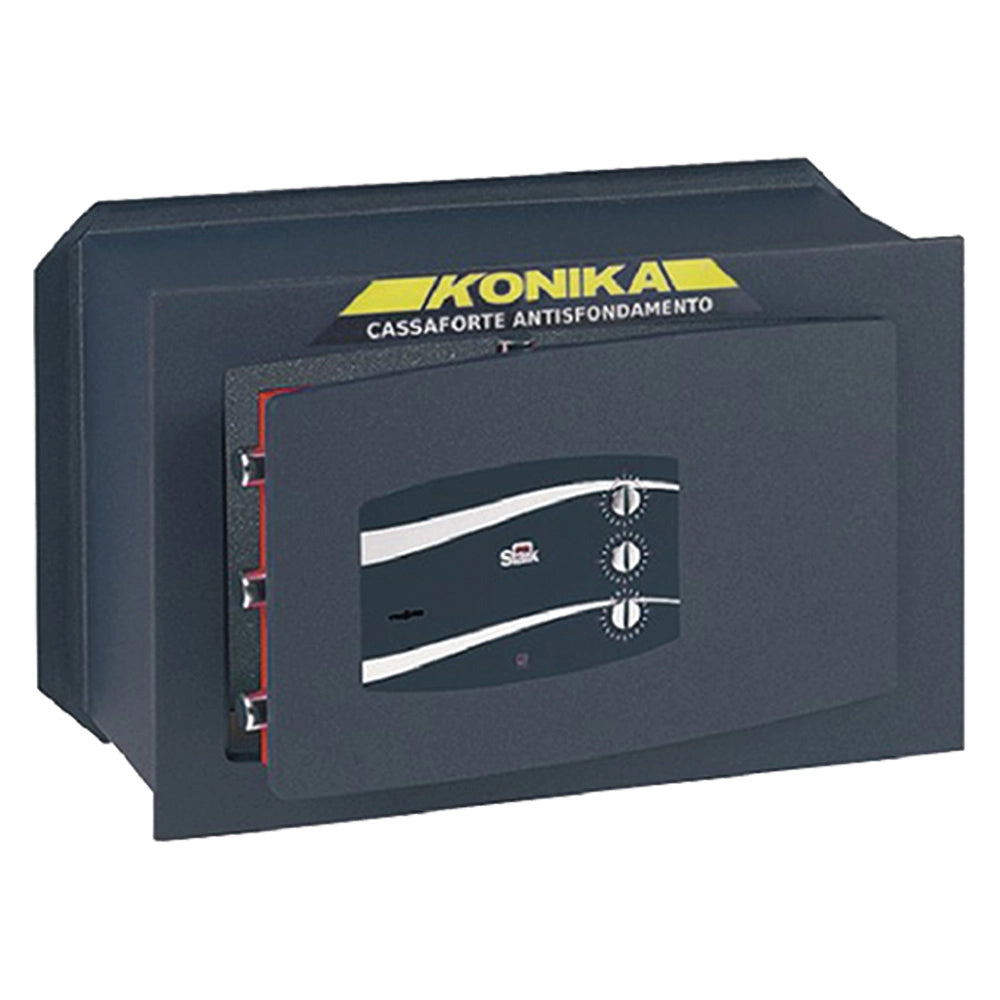 1pz cassaforte con chiave e combinazione 1243 - alp 25 x  40 x  19,5 cod:ferx.300130nlm