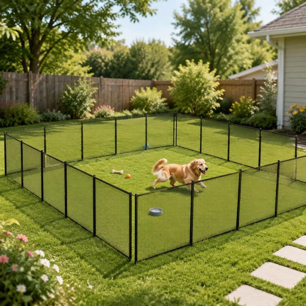 Pool Fence, 1.21 X 21.95 M Removable Child Safety Pool Fence, Easy DIY Installation, Swimming Pool Fence, 340 G Teslin PVC Pool Fence Net, Protects Children And Pets