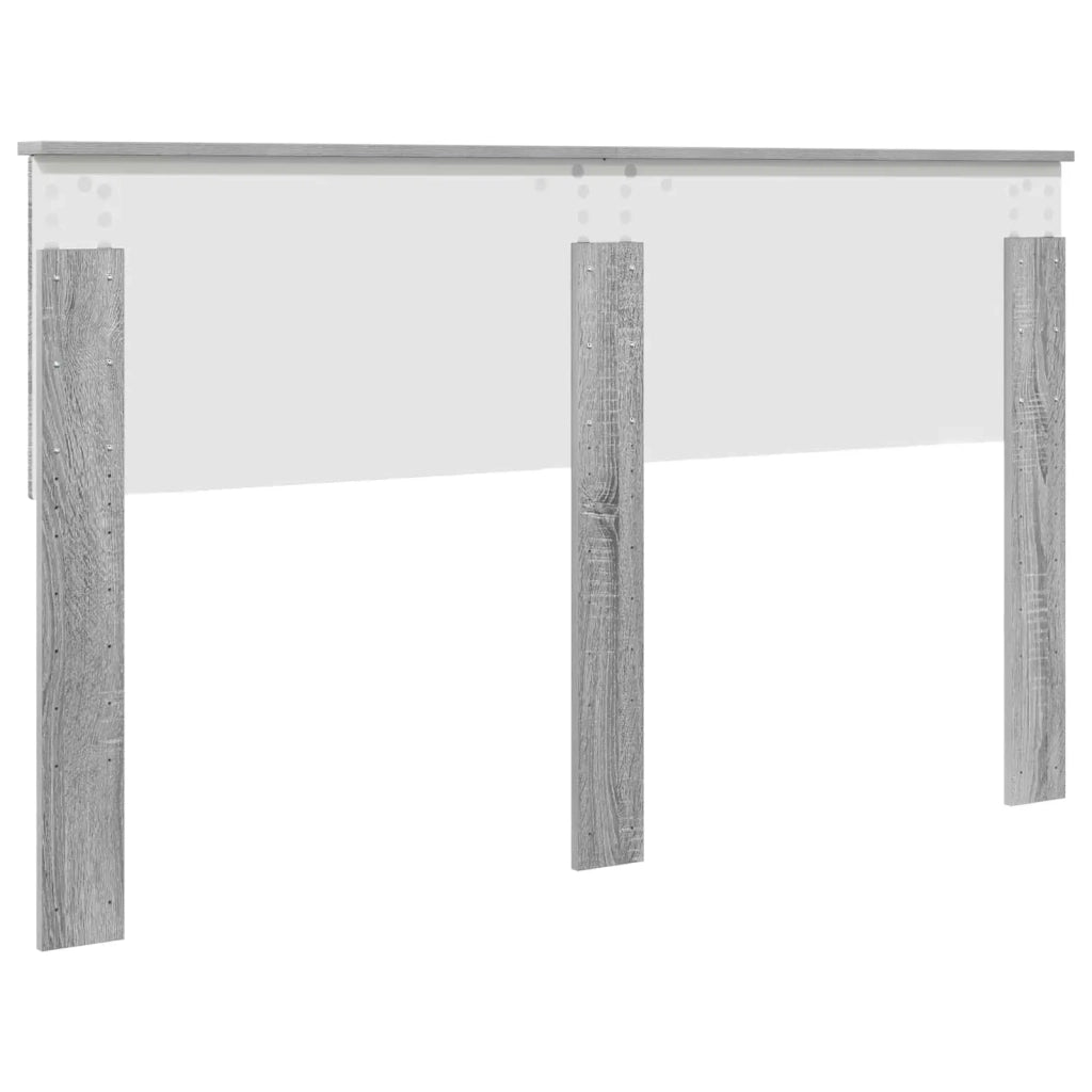 Testiera | Testata Grigio Sonoma Legno multistrato