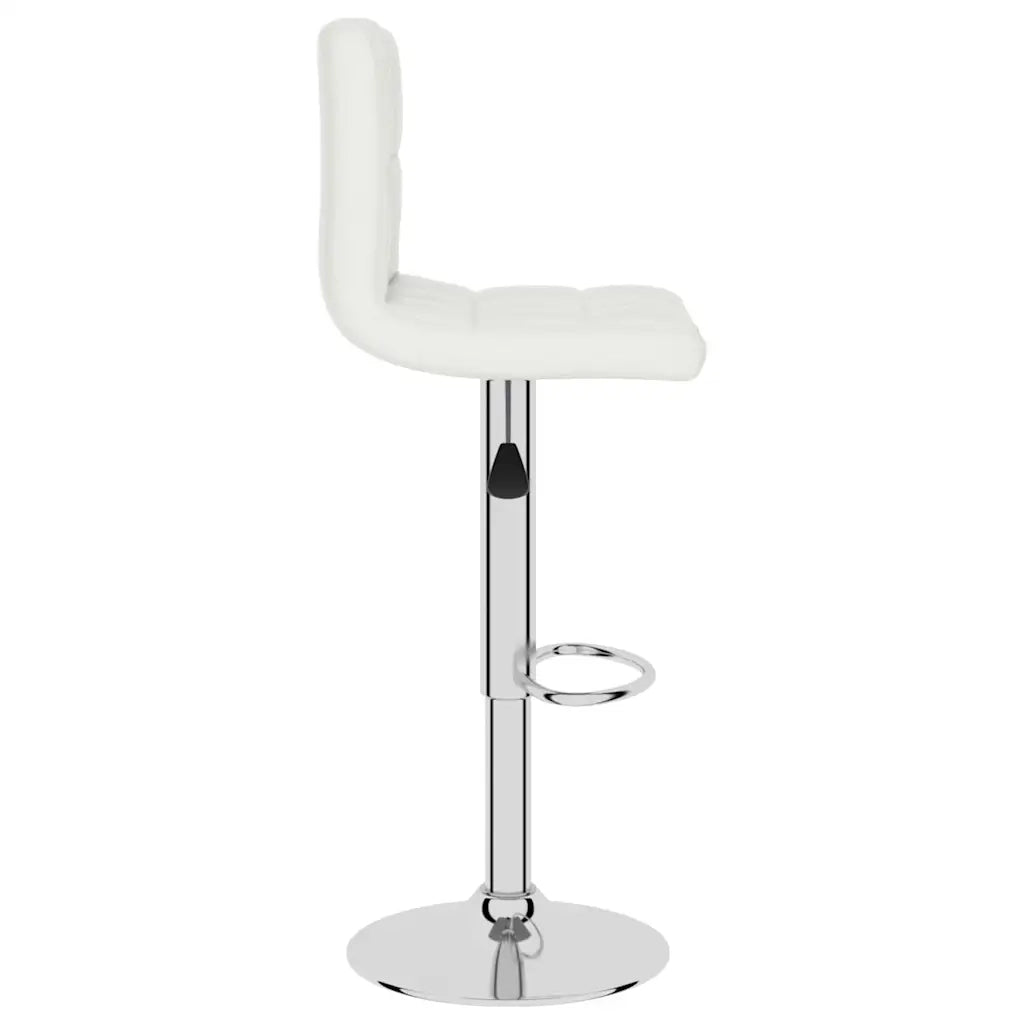 Sgabello da Bar Bianco in Similpelle 334219