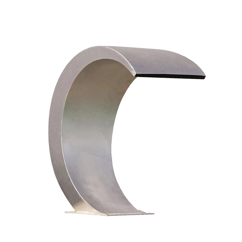 Cascata MAMBA mezzaluna per piscina Materiale: Acciaio inox, Configurazione: Led Bianco
