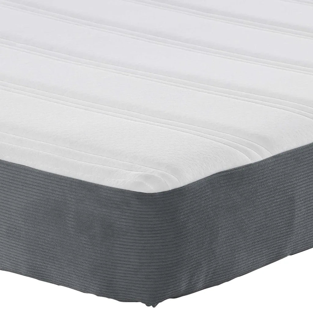 Materasso-Materasso per letto Grigio 90 x 200 cm Tessuto