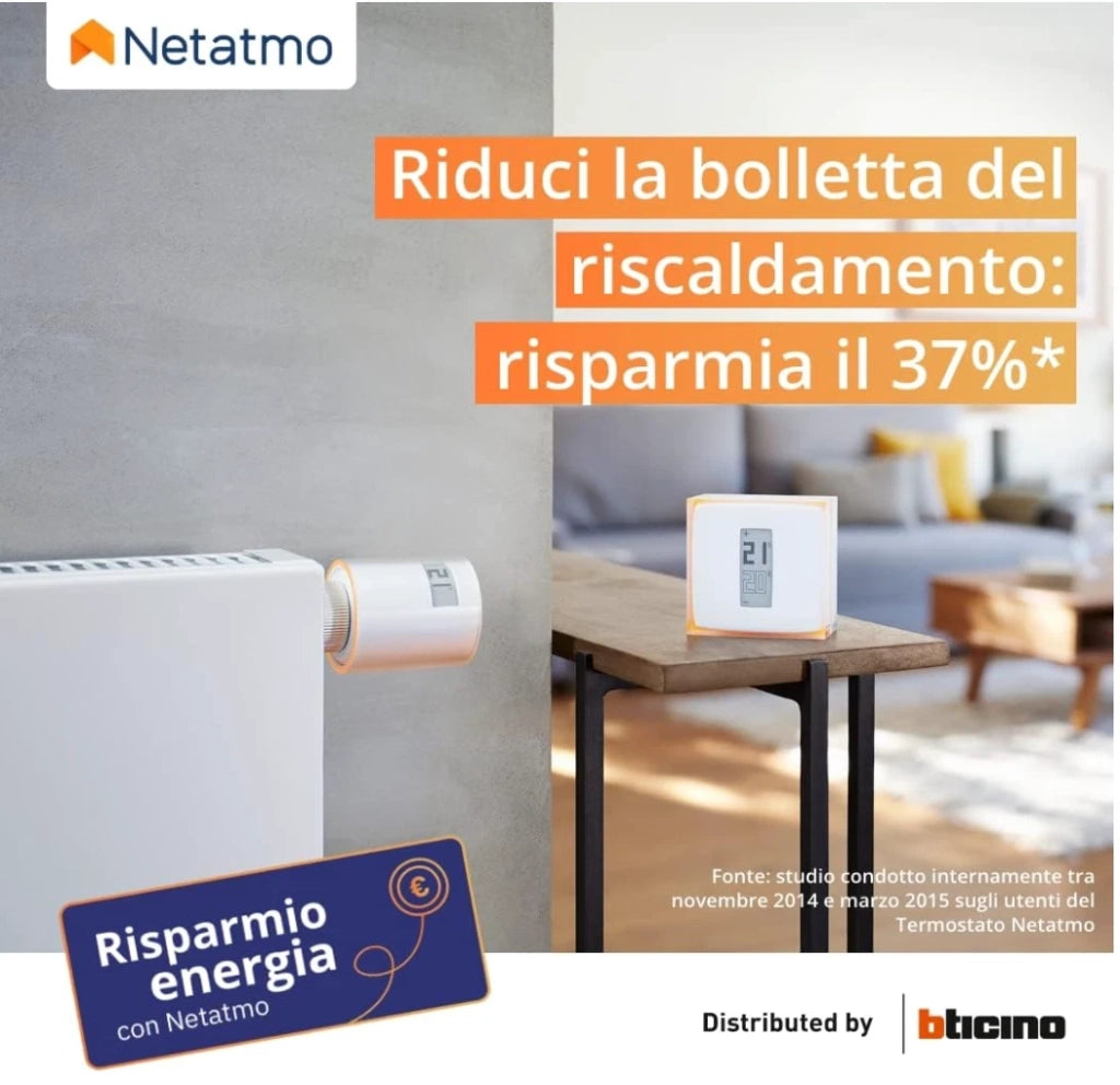 Netatmo Valvole Smart Starter Pack Kit Relé e 2 Valvole Termostatiche - NVP-IT