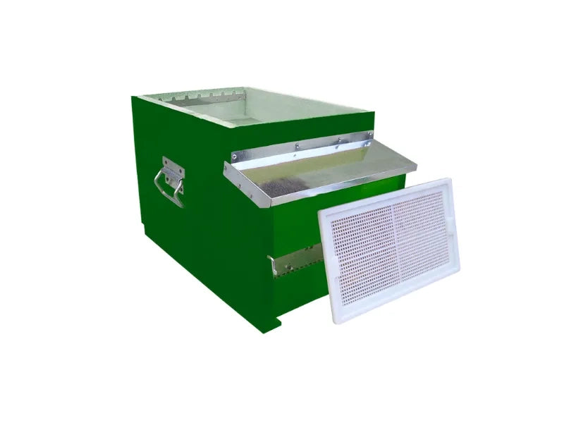 Arnia 1080A Dadant-Blatt 7 favi nomadismo fondo fisso antivarroa - Verde