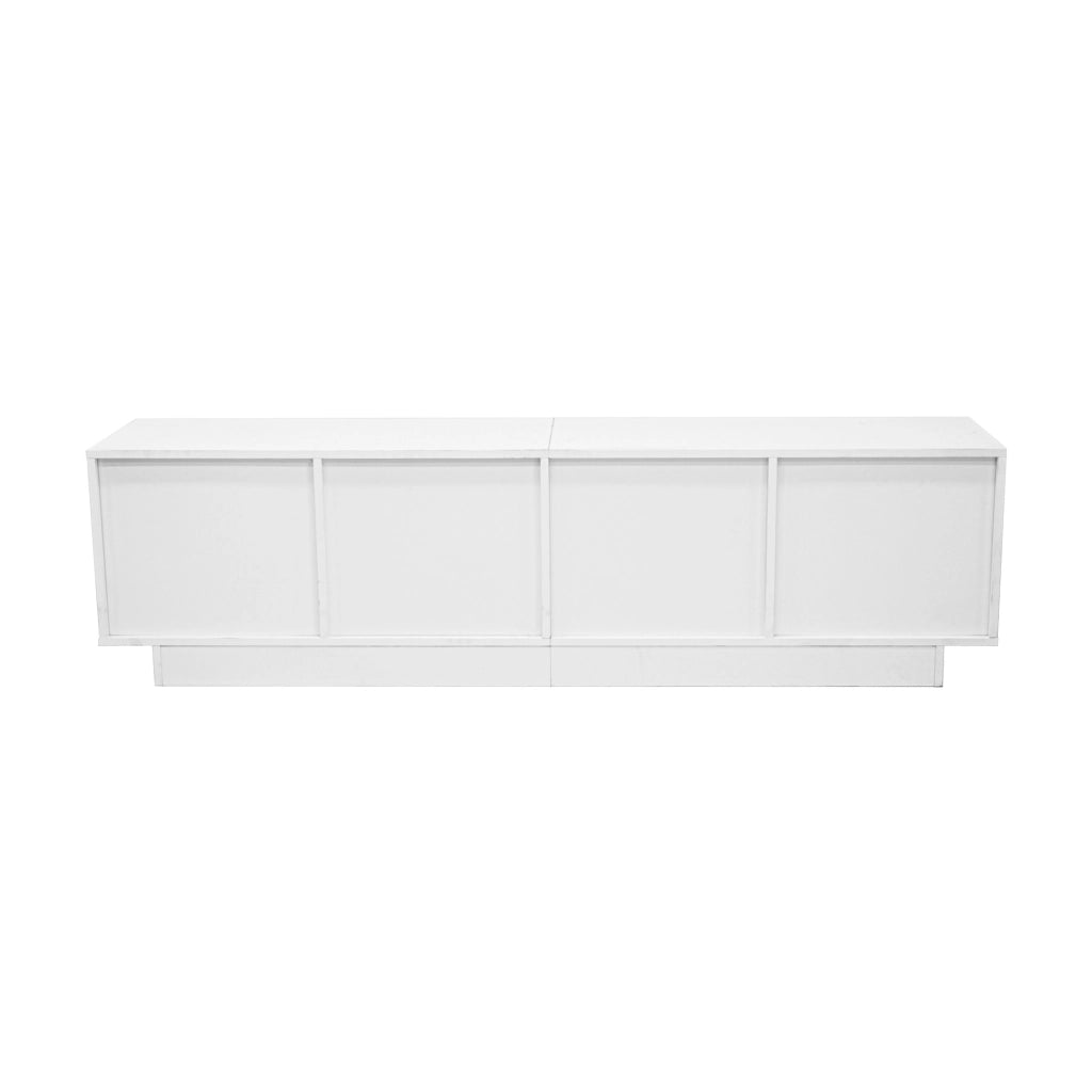 Mobile porta TV bianco 170 cm con 4 ante