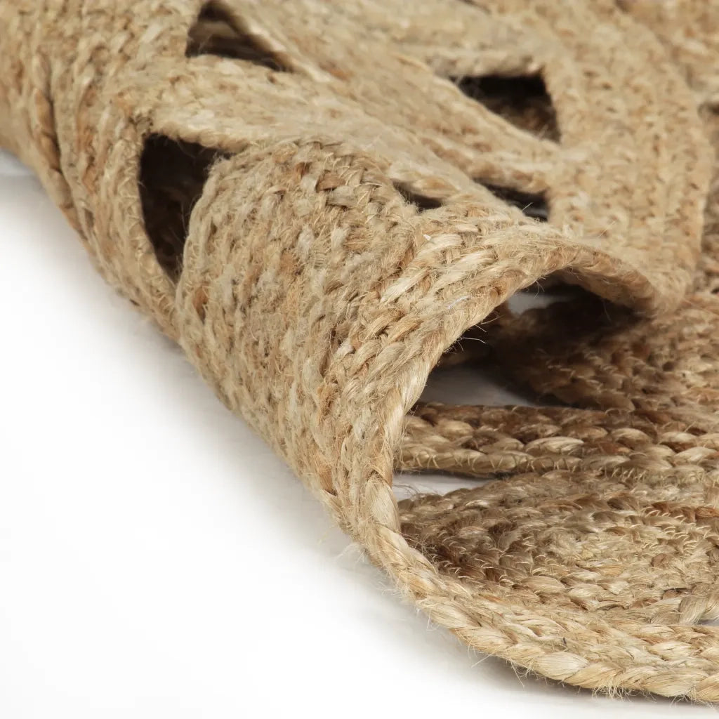 Tappeto del soggiorno | Tappeto Lavorato a Mano in Juta Intrecciata 120 cm