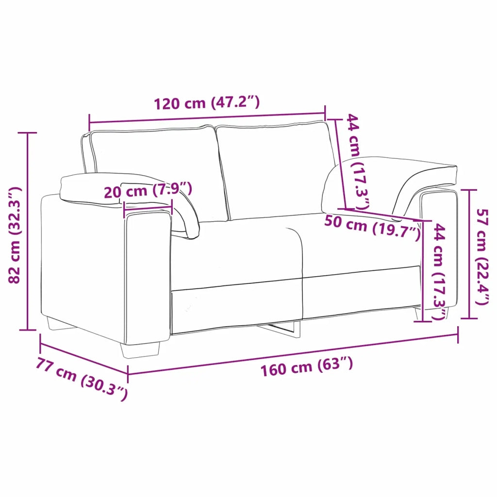 Divano 2 pcs Verde Scuro 219 x 80 x 82 cm Tessuto 3324745