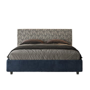 Letto Matrimoniale 160x200 cm con Rete e Contenitore Arla Norris 20 Era 9