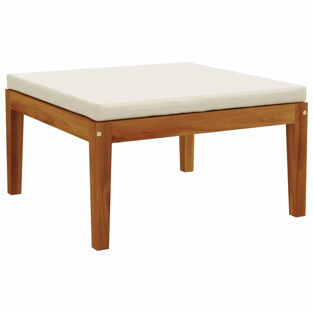 6 pz Legno massiccio di acacia e corda Naturale 3407704