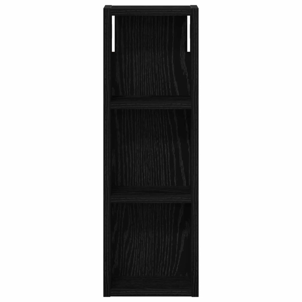 Armoire murale de salle de bain Chêne Noir 20 x 10 x 60,5 cm