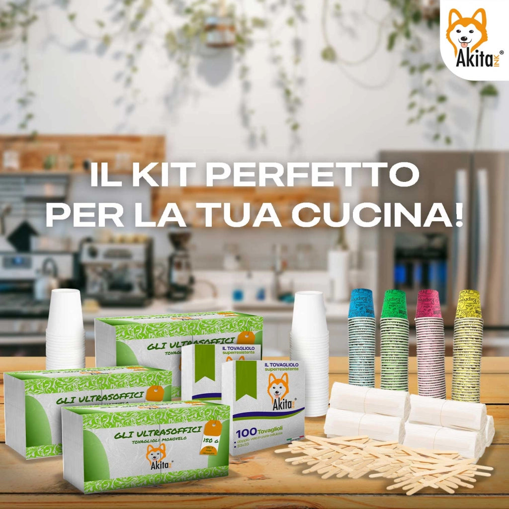 Tovaglioli Monovelo Akitaink 850 pz 5x170