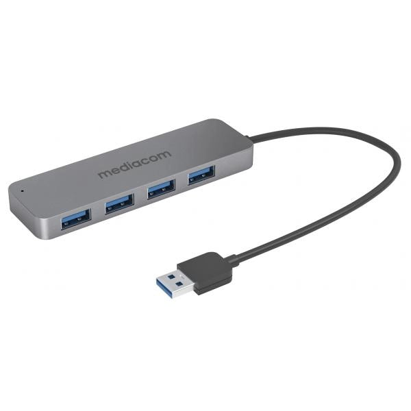 HUB USB 3.0 4 PORTE ALIMENTATO