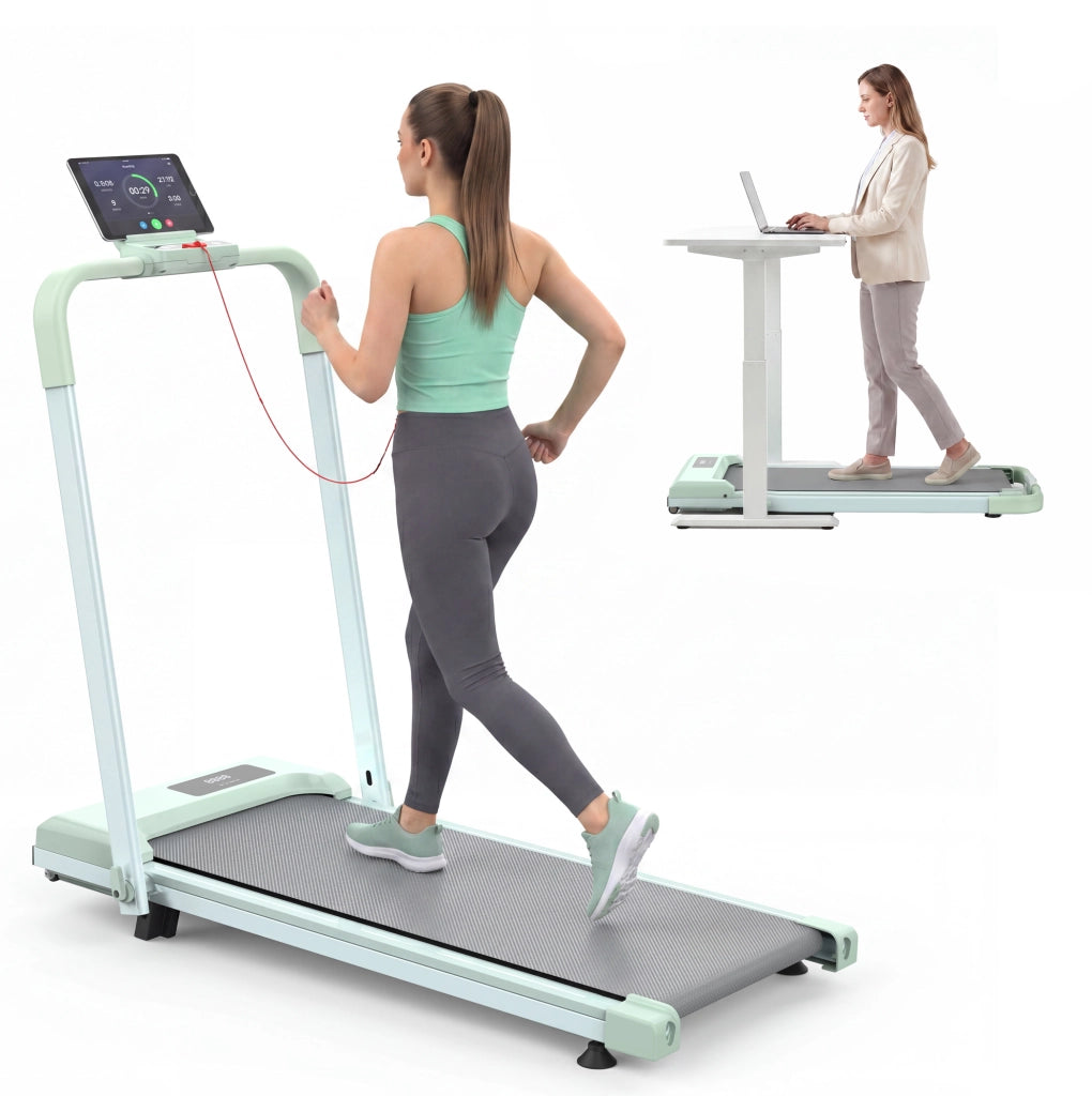 Tapis roulant pieghevole 3 in 1 con inclinazione regolabile e capacità fino a 120 kg per allenarsi