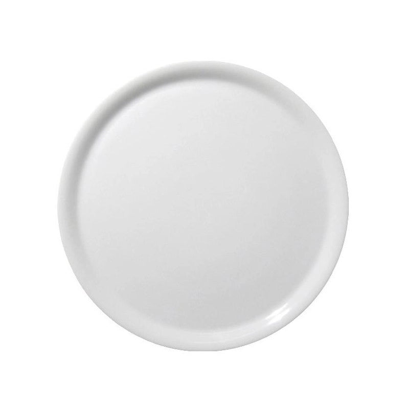 KIT 6 NAPOLI PIATTO PIZZA IN CERAMICA DA 33 CM BIANCO